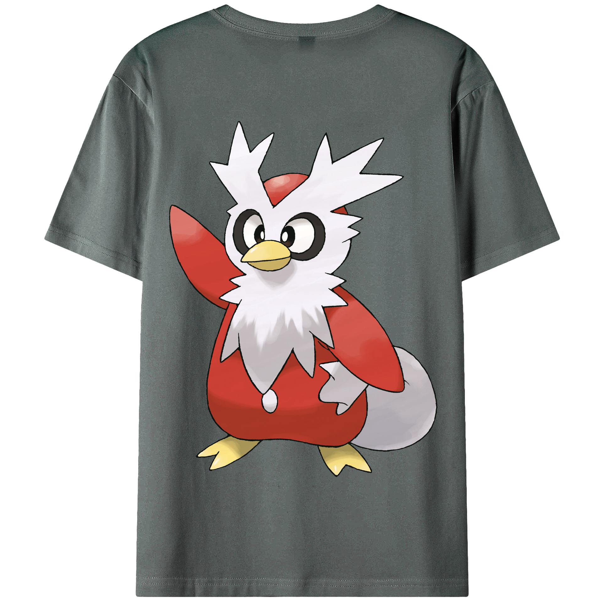 （画像用） ポケットモンスター Pokémon 綿100％半袖Tシャツ（背面プリント）
